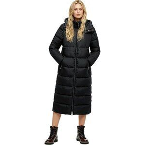 New XL Womens Winter Hooded Long Maxi  Parka Puffer Coat